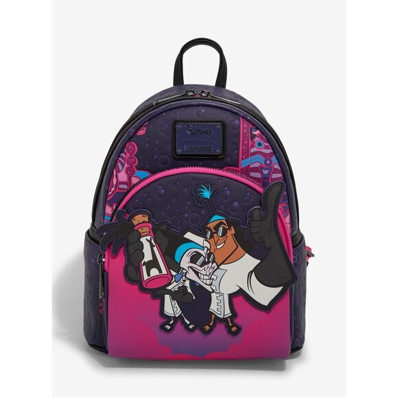 Loungefly Disney The Emperor\'s New Groove Kronk & Yzma Secret Lab Mini Backpack main image 8